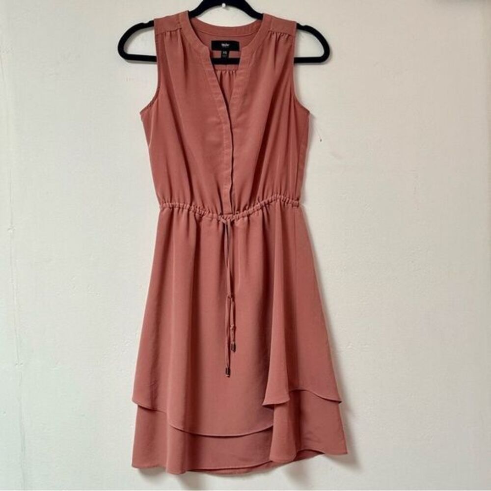 Mossimo Utility Shirtdress Sleeveless Drawstring Waist in‎ Rose/ Pink, X-Small
